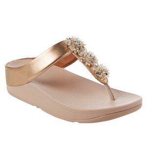 Fitflop Galaxy Toe Wedge Flip Flop (Women) Sandals